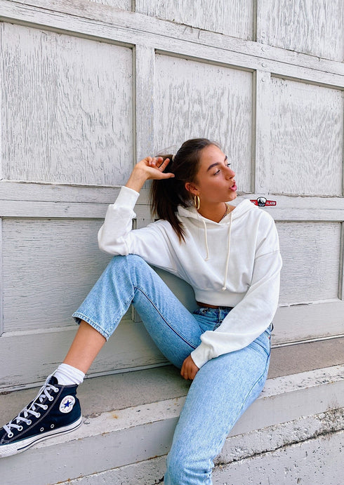 Fair Game Cropped Hoodie